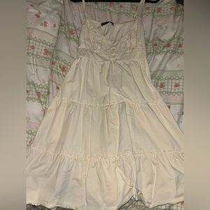 Brandy Melville Ivory Midi Dress